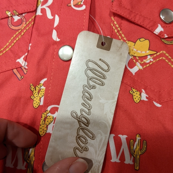 Kids Wrangler Western Shirt - Picture 6 of 10
